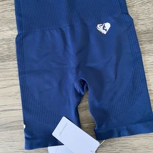 Women’s Best Power Seamless Cycling Shorts - Sapphire Blue